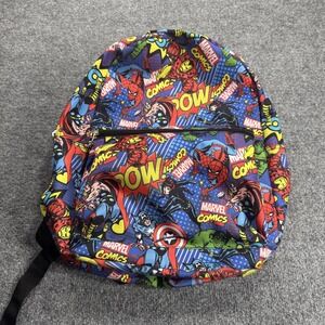 Marvel‎ Comics Superheroes Backpack Spider-Man Captain America Thor Hulk WOW!
